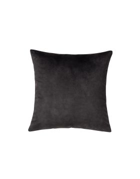 Ava Cushion | Coal | Velvet Fabric | The Pot Project