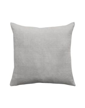 Indira Cushion | Icy Grey | 100% Linen | The Pot Project