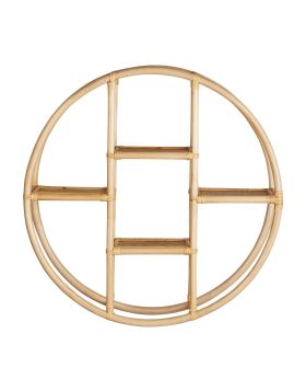 Round Hanging Shelf | Nova | Natural | The Pot Project