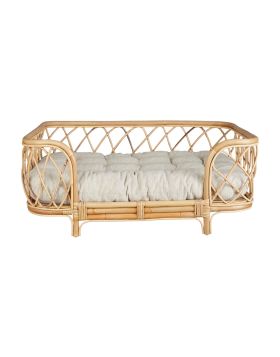 Coco Rattan Pet Bed | Natural Colour | The Pot Project