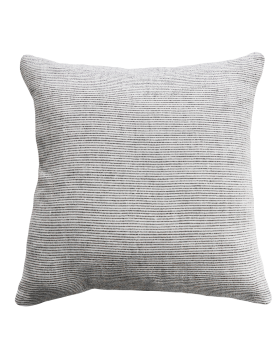 Sandridge Cushion | Lead/Off White | The Pot Project