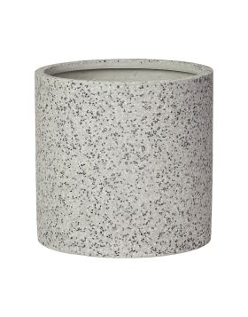 Cylinder Pot | Grey | Terrazzo | The Pot Project