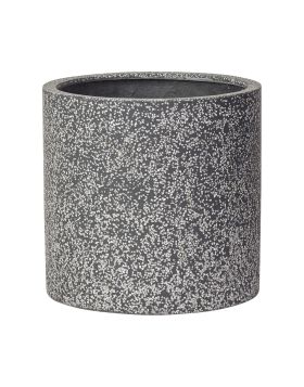 Cylinder Pot | Black | Terrazzo | The Pot Project
