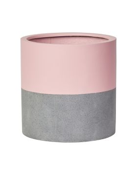 Cylinder Pot | Top Dip | Pink | The Pot Project