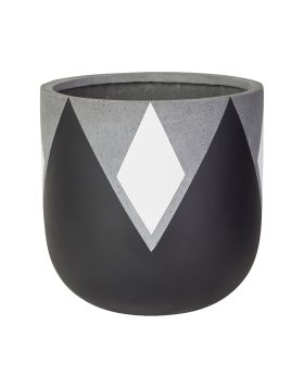 Classic Pot | Lotus | Black | White | The Pot Project