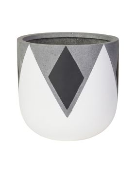 Classic Pot | White | Black | Lotus | The Pot Project