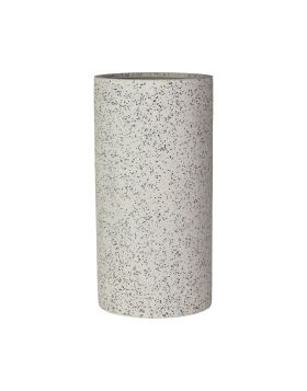 Tube Pot | Terrazzo | Dark White | The Pot Project